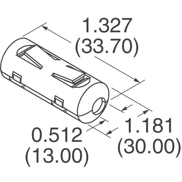 28A3851-0A2 Laird-Signal Integrity Products  Cable Ferrites